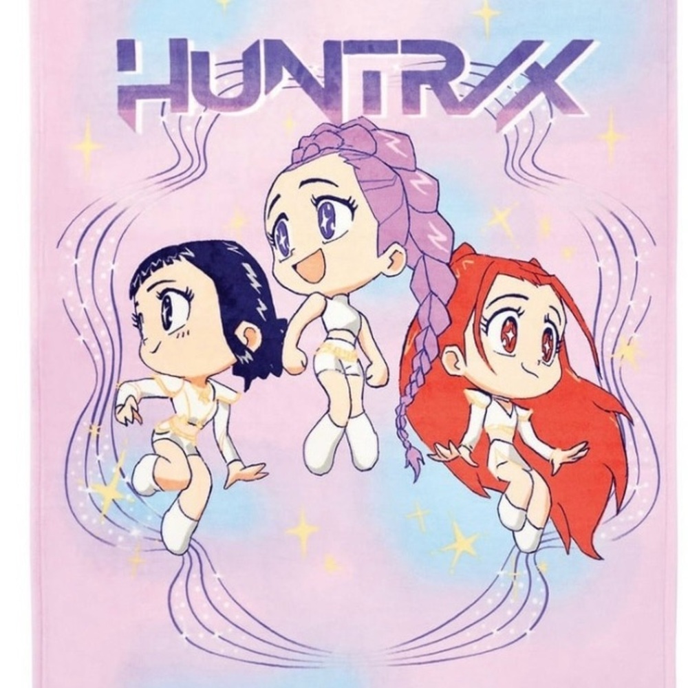 KPOP Demon Hunters Silk Touch Throw